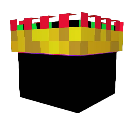 Crims0n23 Minecraft avatar head, 3D render