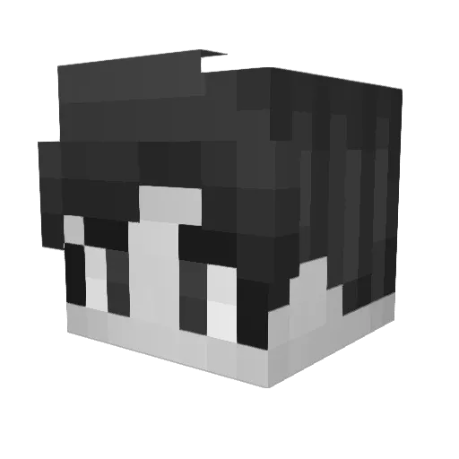 CrimsonDeath428 Minecraft avatar head, 3D render