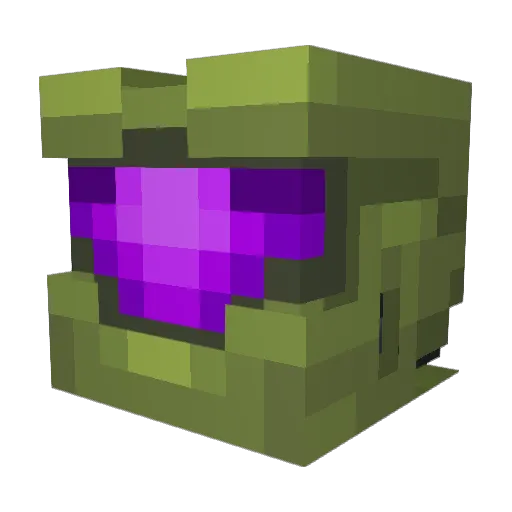 CrimsonKoala02 Minecraft avatar head, 3D render