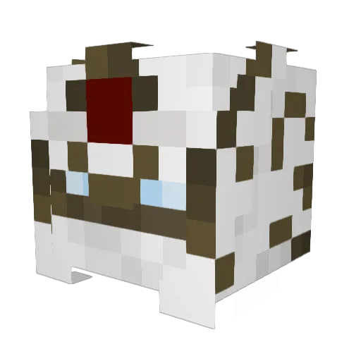 CrimsonPlanetVic Minecraft avatar head, 3D render