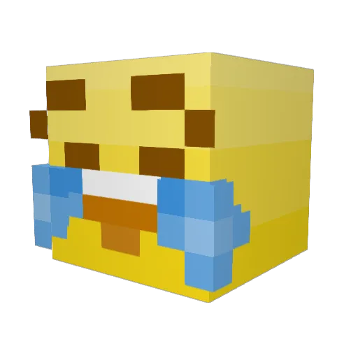 CrimsonTwilix Minecraft avatar head, 3D render