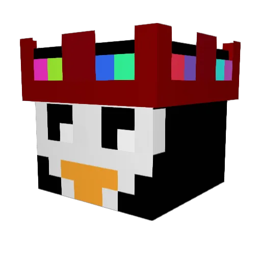 Crimson_Blight Minecraft avatar head, 3D render