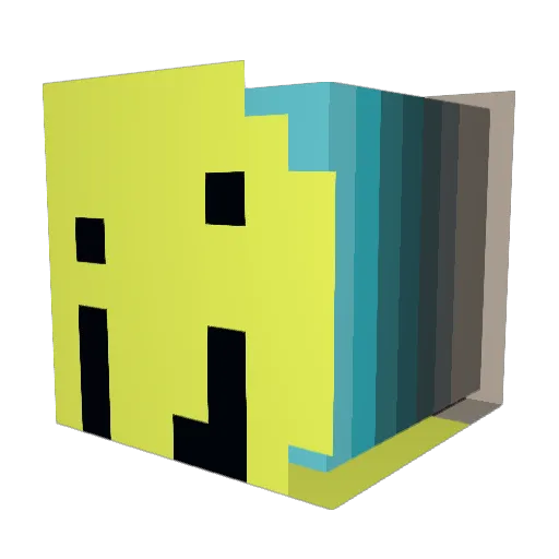 Crimson_Nocturne Minecraft avatar head, 3D render