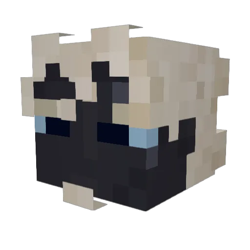Crimson__Blitz Minecraft avatar head, 3D render