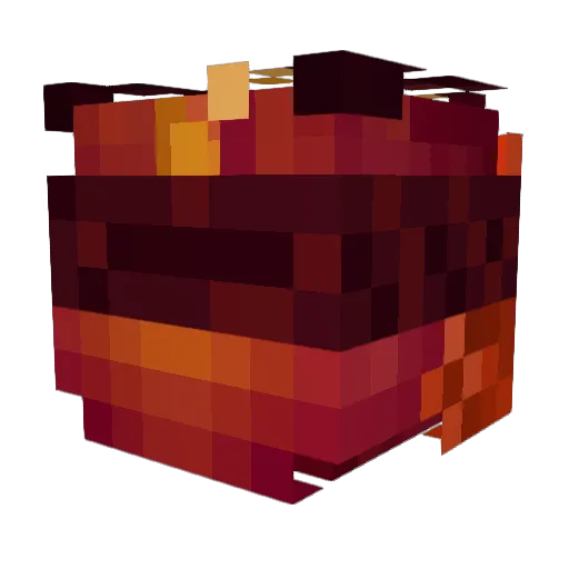 Crimvexon Minecraft avatar head, 3D render