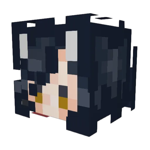 Crinch_Time Minecraft avatar head, 3D render