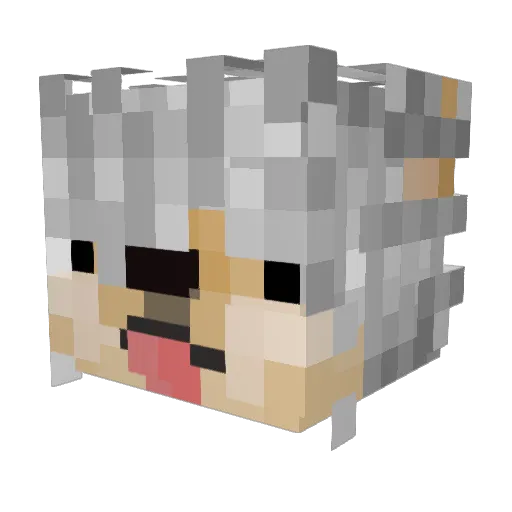 CringeBoy12 Minecraft avatar head, 3D render