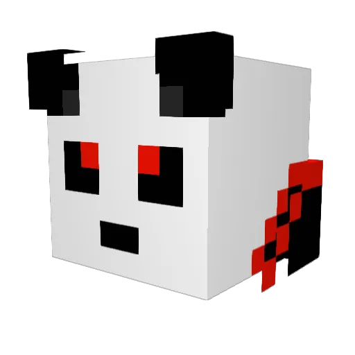 CringeGamer Minecraft avatar head, 3D render