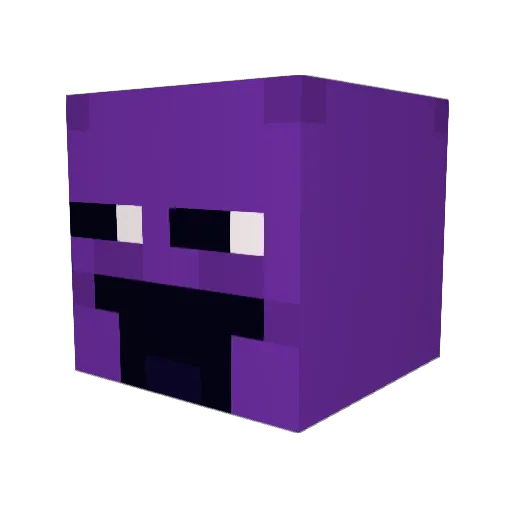 CringyGod Minecraft avatar head, 3D render
