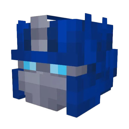 CrinkleFryGobbr Minecraft avatar head, 3D render