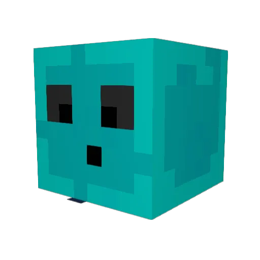 Criogh Minecraft avatar head, 3D render