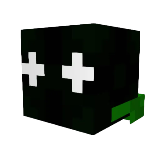Cripy4721 Minecraft avatar head, 3D render