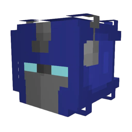 CrisJim1707 Minecraft avatar head, 3D render