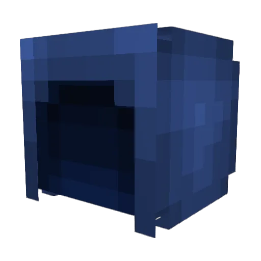 CrisOP Minecraft avatar head, 3D render