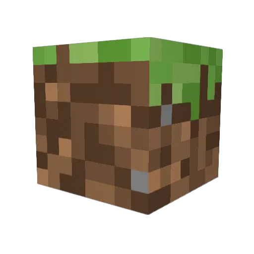 Crispbread Minecraft avatar head, 3D render