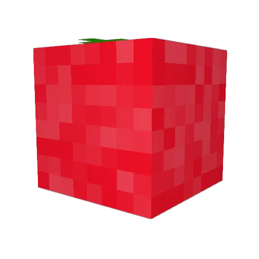 Crispfield Minecraft avatar head, 3D render