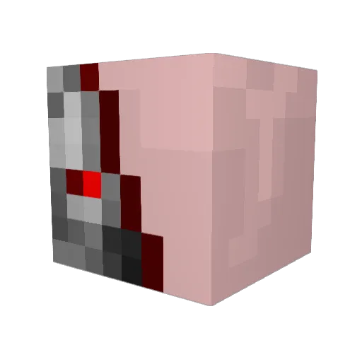 Crispy9288 Minecraft avatar head, 3D render