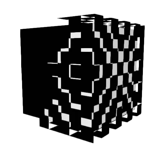 CrispyChild Minecraft avatar head, 3D render