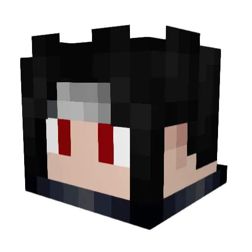 CrispyEggrolls Minecraft avatar head, 3D render