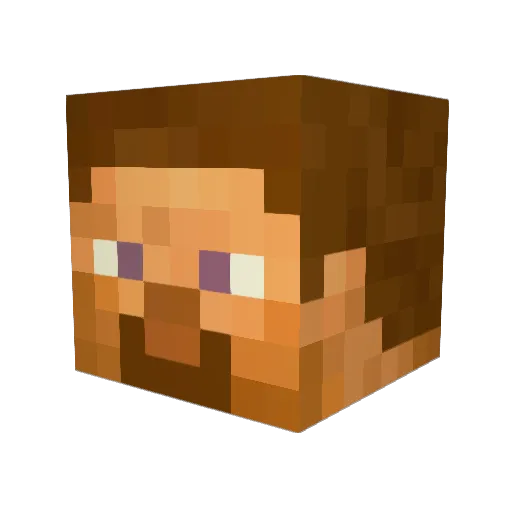 CrispyToesfeet Minecraft avatar head, 3D render