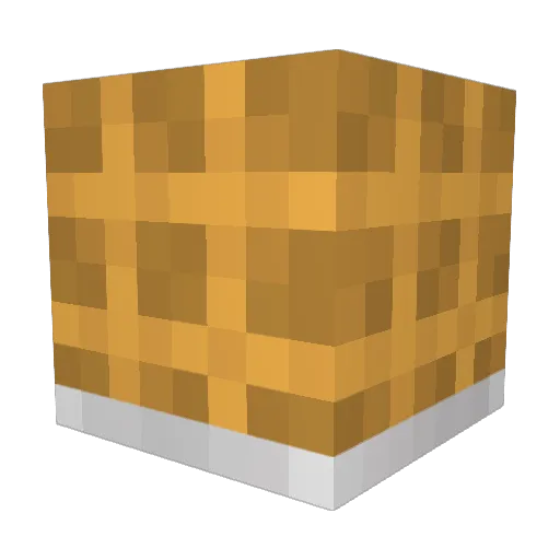 CrispyWaffles Minecraft avatar head, 3D render