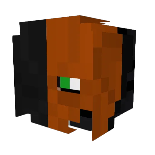 Crispy_Bacon96 Minecraft avatar head, 3D render