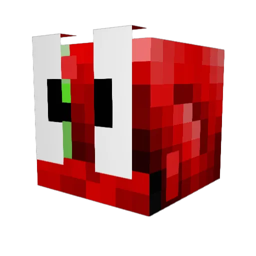 Crispy_Kreb Minecraft avatar head, 3D render