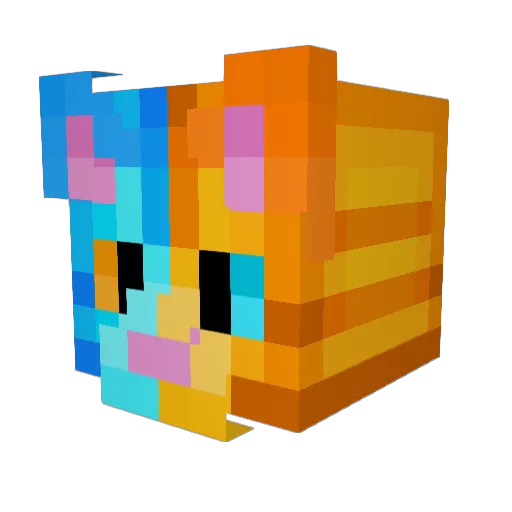 Crispy_Toast_096 Minecraft avatar head, 3D render