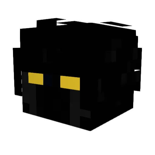 Crispy_batter486 Minecraft avatar head, 3D render
