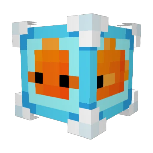 Crispypapa1306 Minecraft avatar head, 3D render