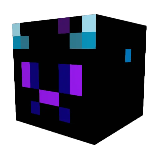 Cristelspike Minecraft avatar head, 3D render