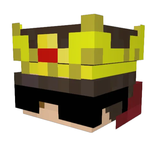 Cristian622 Minecraft avatar head, 3D render