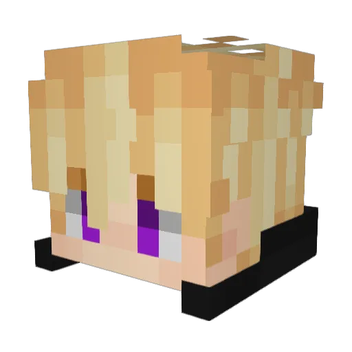 Cristian800 Minecraft avatar head, 3D render