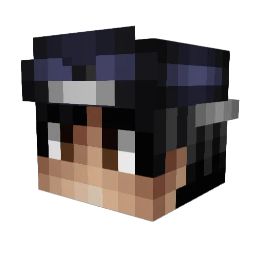 CristianMCPE Minecraft avatar head, 3D render