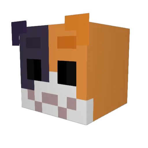 Cristo1033 Minecraft avatar head, 3D render
