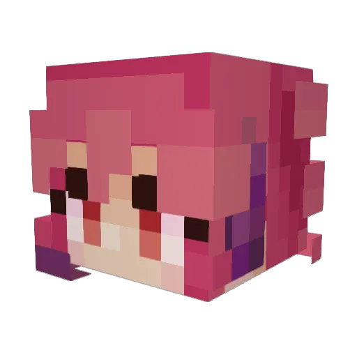 CristoIsGay Minecraft avatar head, 3D render