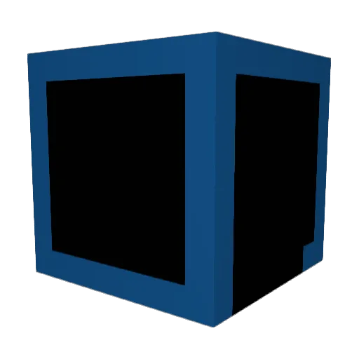 Crists Minecraft avatar head, 3D render