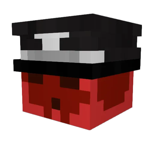 CrisxDD1235_ Minecraft avatar head, 3D render