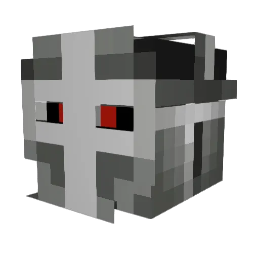 CritiasRelekar Minecraft avatar head, 3D render