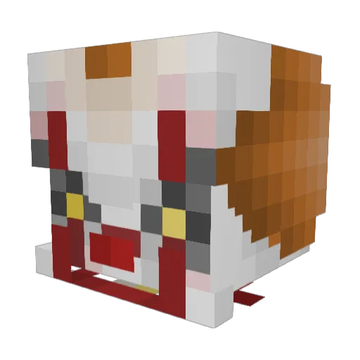 CriticalBull Minecraft avatar head, 3D render
