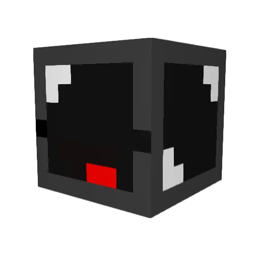 CriticalCarlo Minecraft avatar head, 3D render