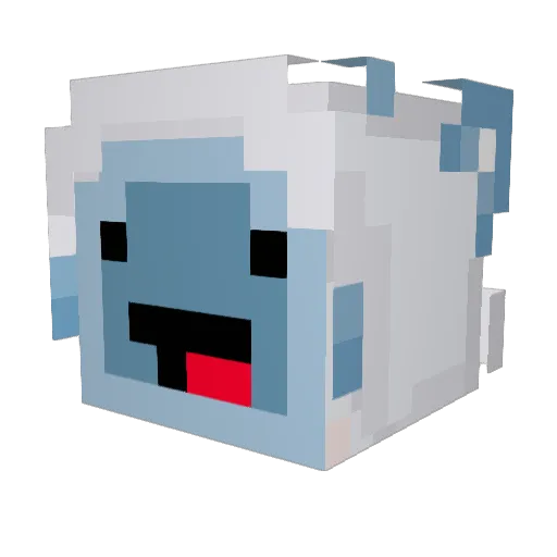 Critss_ Minecraft avatar head, 3D render