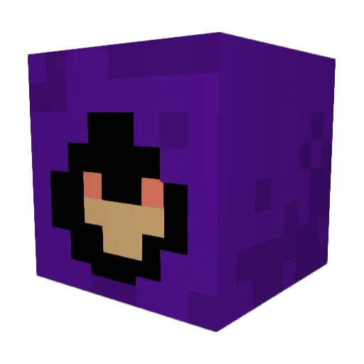 Critto66 Minecraft avatar head, 3D render