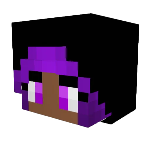 Critz_awesome Minecraft avatar head, 3D render