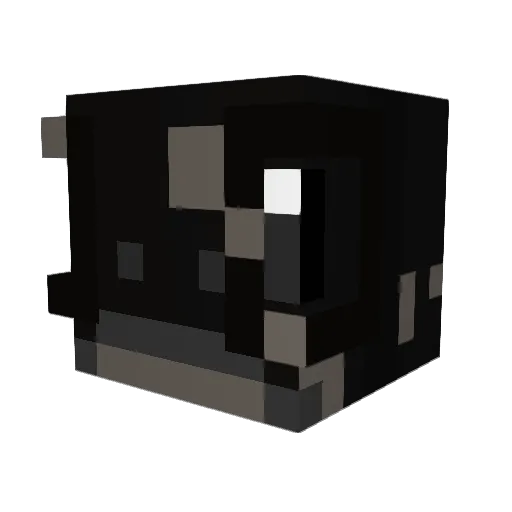 Criziboy Minecraft avatar head, 3D render