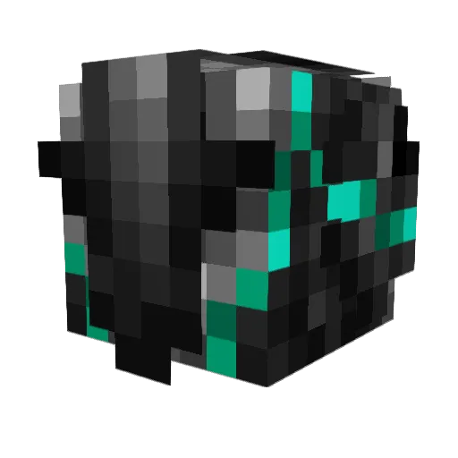 Crldchipmonk_06 Minecraft avatar head, 3D render