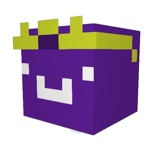 CroFlexx Minecraft avatar head, 3D render