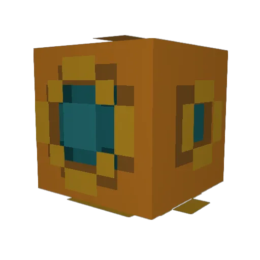 Croaksalot Minecraft avatar head, 3D render