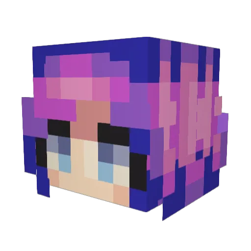 CroatoansKid Minecraft avatar head, 3D render