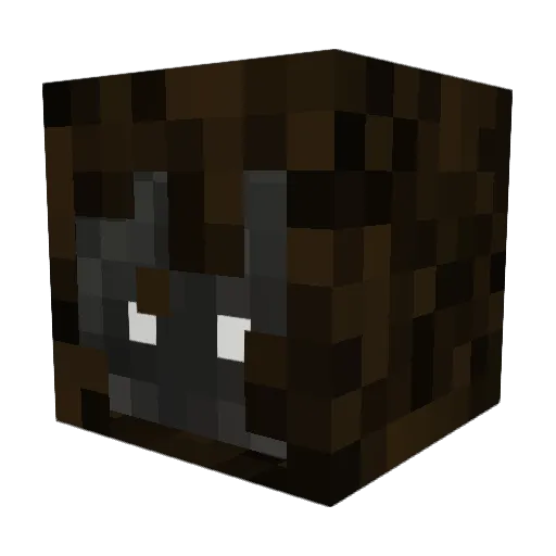 Crobarman3 Minecraft avatar head, 3D render